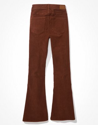 AE Corduroy Super High-Waisted Flare Pant