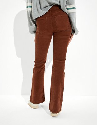 AE Corduroy Super High-Waisted Flare Pant