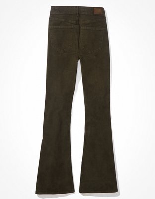 AE Corduroy Super High-Waisted Flare Pant