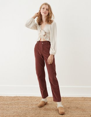 Corduroy mom outlet pant