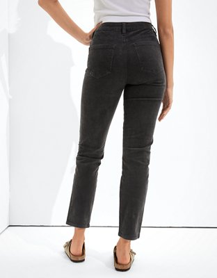 Женские джинсы American Eagle AE Stretch Corduroy Mom Straight Pant — фото 2