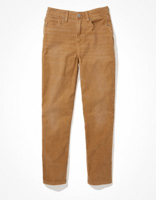 AE Stretch Corduroy Mom Straight Pant