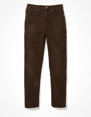AE Stretch Corduroy Mom Straight Pant