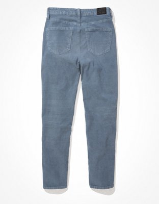 ae stretch corduroy mom straight pant