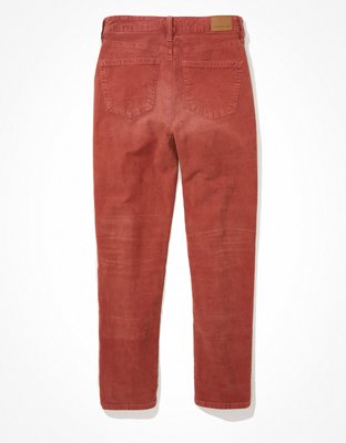 AE Stretch Corduroy Mom Straight Pant