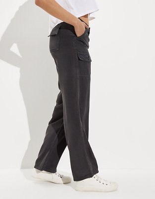 Женские брюки American Eagle AE Super High-Waisted Baggy Wide-Leg Pant — фото 4