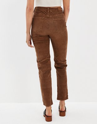 AE Stretch Corduroy Mom Straight Pant