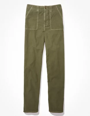 AE Lightweight Corduroy Highest Waist Baggy Straight Pant