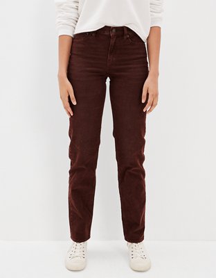 90's Wide Leg Corduroy Light Brown Trousers