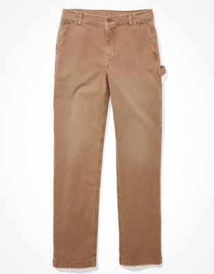 AE Stretch High-Waisted Straight Leg Carpenter Cargo Pant