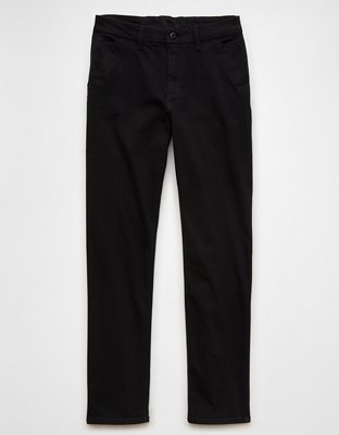AE Stretch Vegan Leather Classic Bootcut Pant