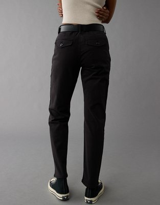 AE Stretch Super High-Waisted Straight Trouser