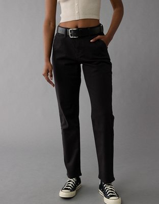 AE Stretch Super High-Waisted Straight Trouser