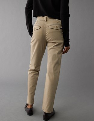 AE Stretch Super High-Waisted Straight Trouser