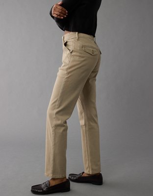 AE Stretch Super High-Waisted Straight Trouser