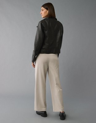 AE Stretch High-Waisted Stovepipe Ankle Trouser