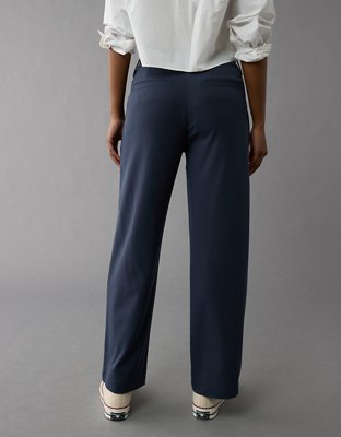 AE Stretch High-Waisted Stovepipe Ankle Trouser