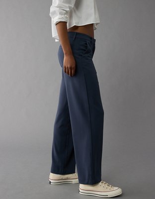 AE Stretch High-Waisted Stovepipe Ankle Trouser