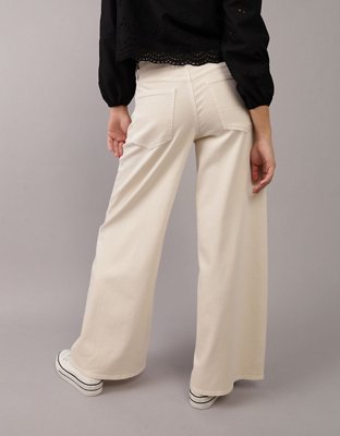 AE Stretch Ultra Wide-Leg Super High-Waisted Pant