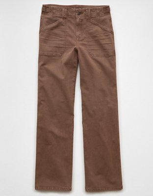 Женские брюки American Eagle AE Stretch High-Waisted Stovepipe Utility Pant — фото 4