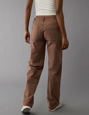 Женские брюки American Eagle AE Stretch High-Waisted Stovepipe Utility Pant — фото 3