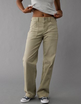 AE Stretch High-Waisted Stovepipe Utility Pant