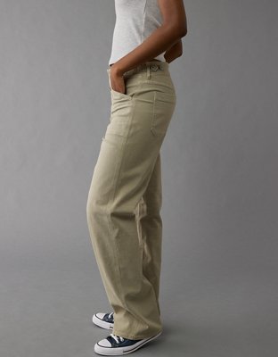 AE Stretch High-Waisted Stovepipe Utility Pant