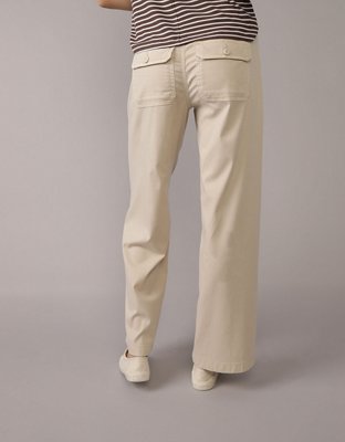 AE Dreamy Drape Stovepipe Crop Pant Stretch Cintura Alta