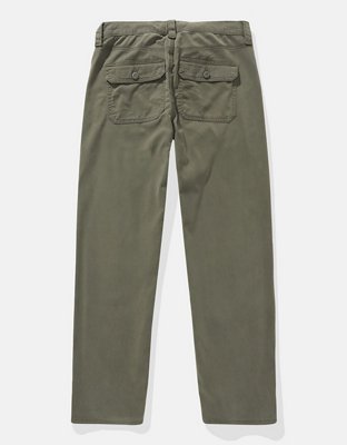 AE Dreamy Drape Stovepipe Crop Pant Stretch Cintura Alta