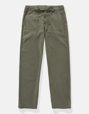 AE Dreamy Drape Stovepipe Crop Pant Stretch Cintura Alta