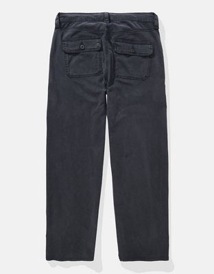 AE Dreamy Drape Stretch High-Waisted Stovepipe Crop Pant