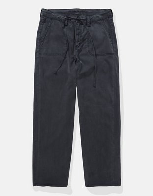 AE Dreamy Drape Stretch High-Waisted Stovepipe Crop Pant