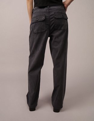 AE Dreamy Drape Stovepipe Crop Pant Stretch Cintura Alta