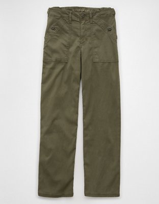 AE Stretch High-Waisted Stovepipe Utility Pant