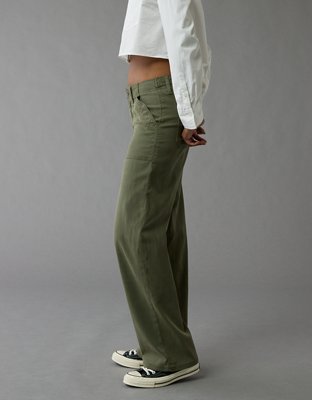 AE Stretch High-Waisted Stovepipe Utility Pant