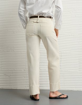 sachin and babi light blue dress Straight-Leg Trousers with Modal and Crease OYSHO, Black main image 0