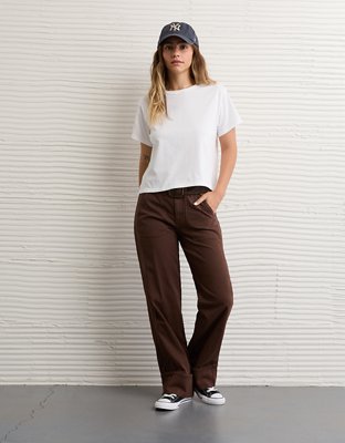 AE Stretch High-Waisted Utility Stovepipe Pant