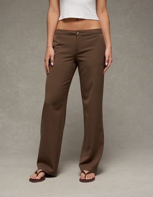AE Super Low-Rise Boot Trouser | American Eagle