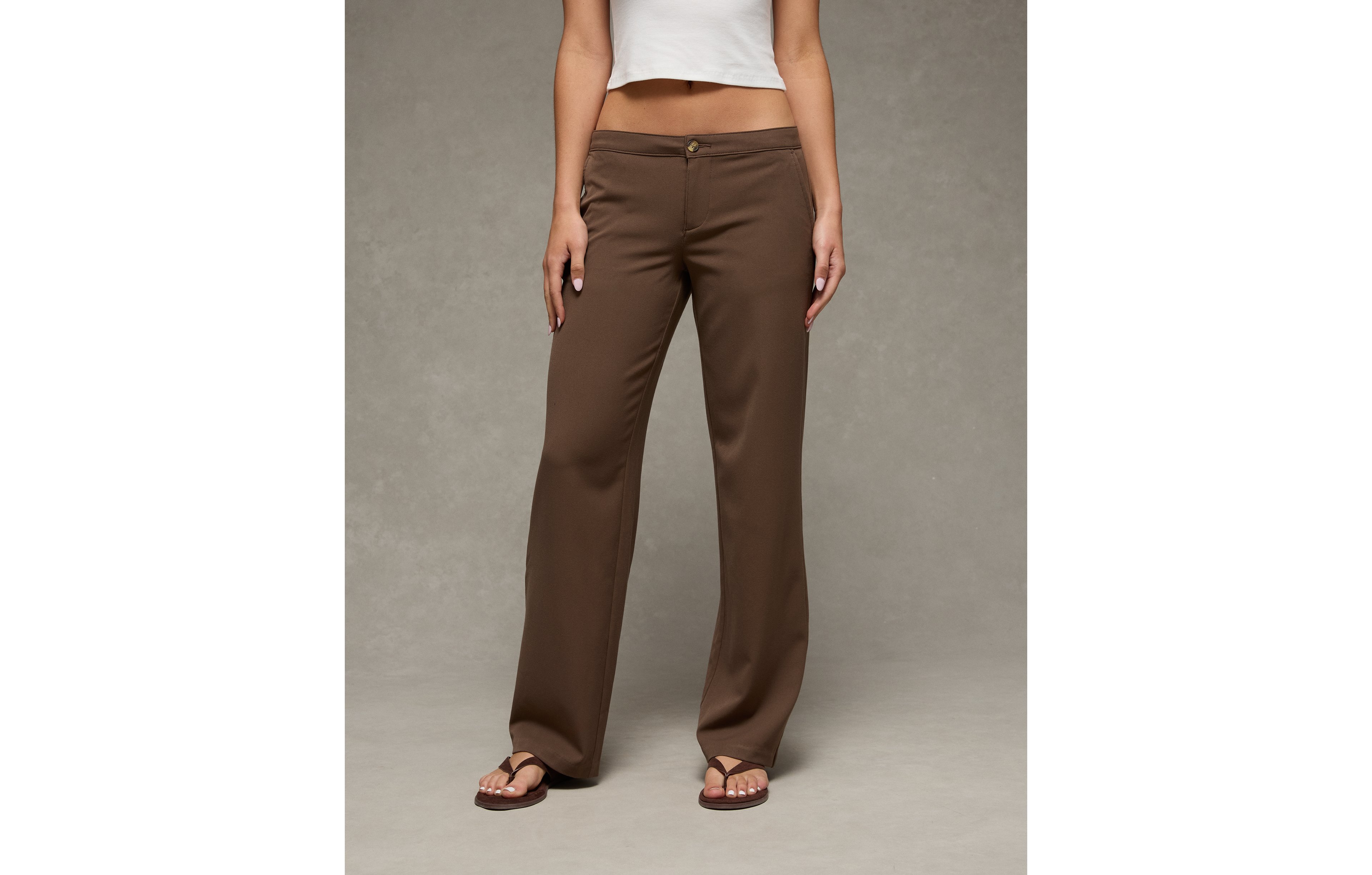 AE Low-Rise Straight Trouser