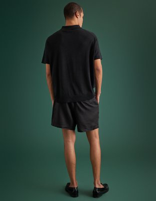AE77 Premium Linen Pull-On Short