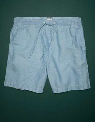 AE77 Premium Chambray Pull-On Short