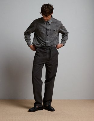 AE77 Premium Pantalones Utilitarios Relajados