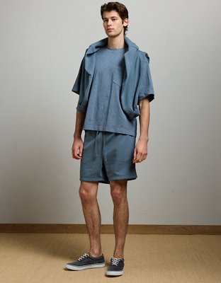 AE77 Premium Fleece Sweat Short