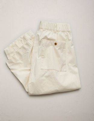 Мужские брюки American Eagle AE77 Premium Cotton-Hemp Blend, цвет: Натуральный — фото 5