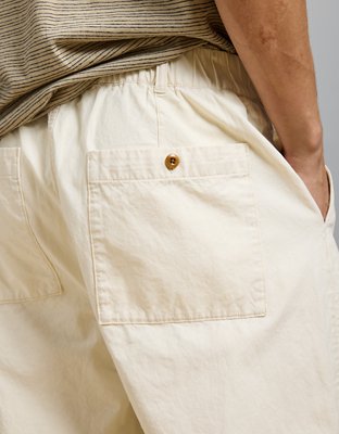 Мужские брюки American Eagle AE77 Premium Cotton-Hemp Blend, цвет: Натуральный — фото 8
