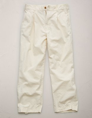Мужские брюки American Eagle AE77 Premium Cotton-Hemp Blend, цвет: Натуральный — фото 4