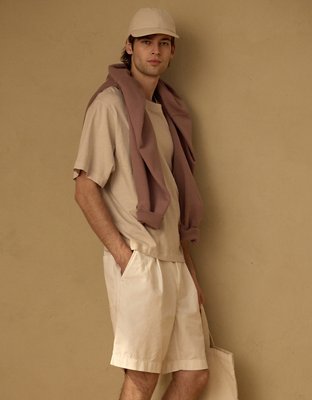 AE77 Premium Cotton-Hemp Blend Short
