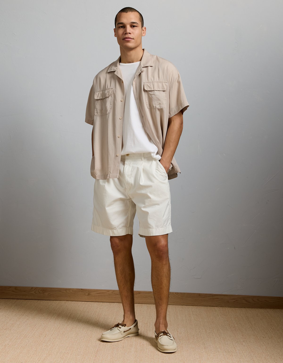 AE77 Premium Cotton-Hemp Blend Short - image 2