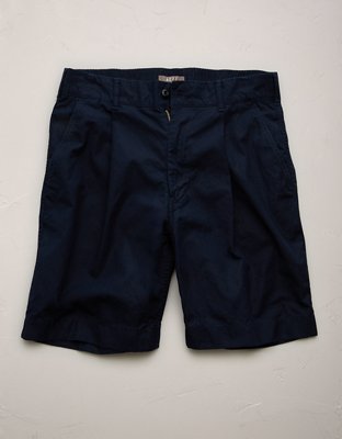 Мужские шорты American Eagle AE77 Premium Cotton-Hemp Blend, цвет: Тёмно-синий — фото 3