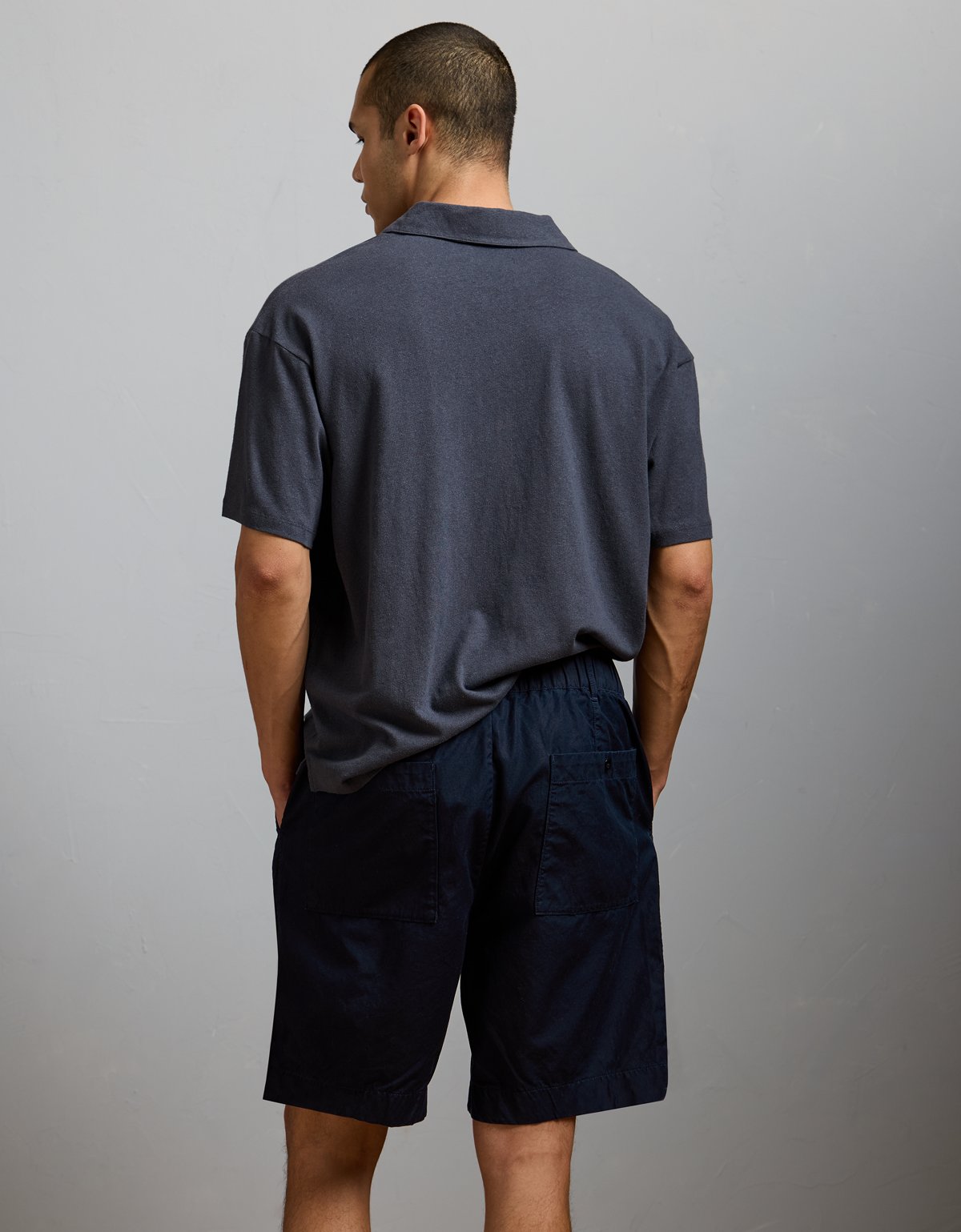 AE77 Premium Cotton-Hemp Blend Short - image 2